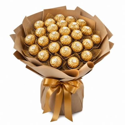 Букет из конфет Ferrero «Золото», доставка