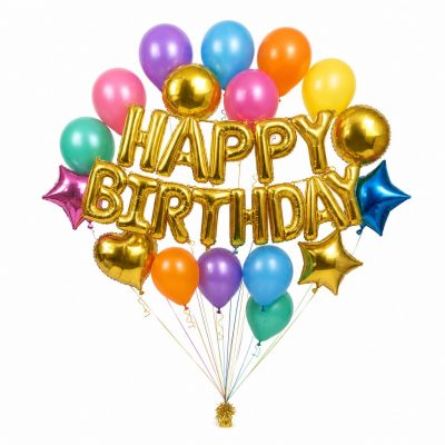 Шары на день рождения «Happy Birthday», доставка